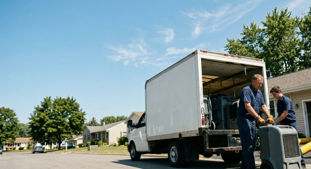 Water Damage Cleanup in Sheridan, MI near me